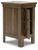 Moriville Grayish Brown Chair Side End Table