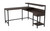 Camiburg Warm Brown L-desk With Storage