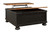 Valebeck Black/Brown Lift Top Cocktail Table
