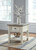 Bolanburg White/Brown/Beige Rectangular End Table