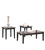 Maysville Black Occasional Table Set (Set of 3)