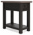 Tyler Black/Gray Chair Side End Table