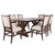 78" Fairview Oak 5-PC Dining Set