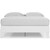 Piperton White Queen Platform Bed