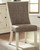 Bolanburg Brown/Beige Dining Upholstered Side Chair Lattice Back