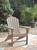 Sundown Treasure Grayish Brown Adirondack Chair