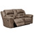 Stoneland Fossil Double Reclining Loveseat W/Console