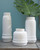 Jayden White Vase Set (Set of 3)