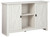 Turnley Distressed White Accent Cabinet