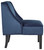 Janesley Navy Accent Chair