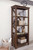 Baldridge Rustic Brown Large Bookcase