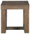 Cariton Gray Square End Table