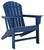 Sundown Treasure Blue Adirondack Chair