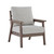 Emmeline Brown/Beige Lounge Chair W/Cushion
