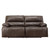 Ricmen Walnut 2 Seat Power Reclining Sofa/Couch Adj Hdrest