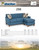 298 PARADIGM ANCHOR SOFA/COUCH  CHAISE