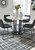 Centiar Black Dining Upholstered Side Chair