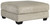 Ardsley Pewter Oversized Accent Ottoman