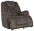 Warrior Brown Dark Power Rocker Recliner