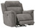 Next-gen Slate Power Recliner/Adj Headrest