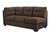 Maier Walnut Left Arm Facing Sofa/Couch 2 Pc Sectional