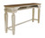 Realyn White Long Counter Table