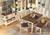Whitesburg Brown/Cottage White Rectangular Dining Room Table