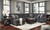 SUITE DEAL Tracling Slate LAF Corner Chaise, Armless Loveseat & RAF Sofa/Couch Sectional