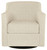 Bradney Beige Swivel Accent Chair