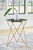 Engelton Green/Gold Accent Table