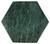 Engelton Green/Gold Accent Table