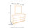 Bostwick Shoals White 5 Pc. Dresser, Mirror, Full Panel Headboard, 2 Nightstands