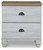 Haven Bay Brown/Beige Two Drawer Night Stand