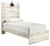 Cambeck Whitewash Twin Panel Bed