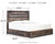 Drystan Brown/Beige 8 Pc. Dresser, Mirror, King Panel Bed With 2 Side Drawers, 2 Nightstands