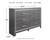 Lodanna Gray Six Drawer Dresser