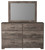 Ralinksi Gray 6 Pc. Dresser, Mirror, Full Panel Bed, 2 Nightstands
