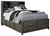 Caitbrook Gray Full Storage Bed