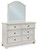 Robbinsdale Antique White Dresser, Mirror Youth