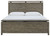 Brennagan Gray 7 Pc. Dresser, Mirror, King Panel Bed, 2 Nightstands