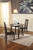 Hammis Dark Brown 3 Pc. Drop Leaf Table, 2 Upholstered Side Chairs