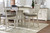 Bolanburg Beige 8 Pc. Counter Table, 6 Barstools, Server