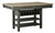 Tyler Creek Dark Gray 6 Pc. Counter Table, 4 Barstools, Server