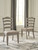 Lodenbay Antique Gray 7 Pc. Dining Room Extensiontable, 6 Side Chairs