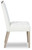 Wendora Bisque/White 9 Pc. Dining Room Table, 8 Side Chairs