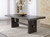 Burkhaus Dark Brown 8 Pc. Dining Room Extension Table, 6 Side Chairs, Server
