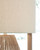 Clayman Natural/Brown Paper Table Lamp