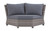 Salem Beach Gray 3 Pc. Sectional Lounge