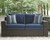 Grasson Lane Brown/Blue 6 Pc. Lounge Set