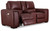 Alessandro Garnet Power Reclining Loveseat/Con/Adj Hdrst